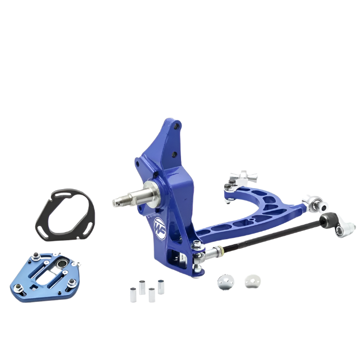 Nissan S13 Front V2 Drift Angle Lock Kit with Rack Offset Spacers