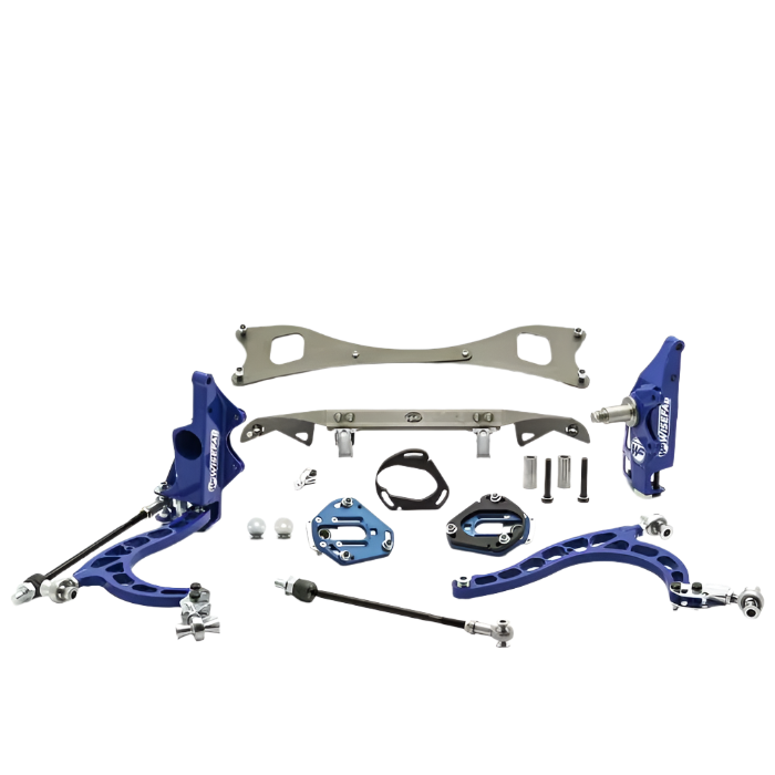 Nissan S14 S15 Front V2 Drift Angle Lock Kit with Rack Relocation