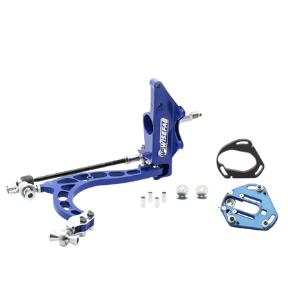 Nissan S13 Front V2 Drift Angle Lock Kit with Rack Offset Spacers